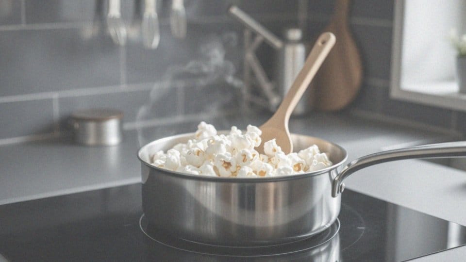 Jak rozpoznać, że popcorn jest gotowy?
