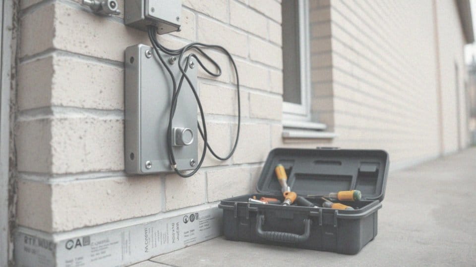 Jakie środki ostrożności należy podjąć podczas instalacji domofonu?