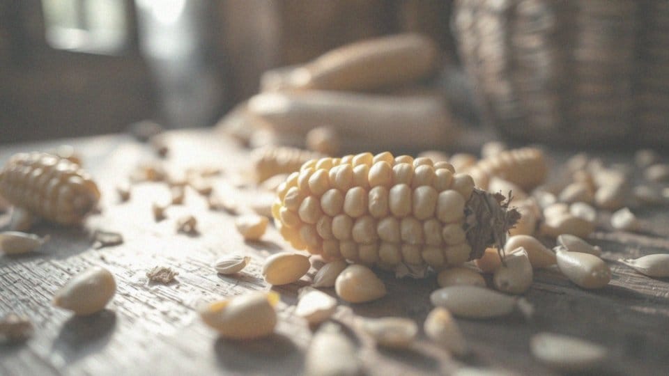 Jak powstaje ciśnienie wewnątrz ziarna kukurydzy?