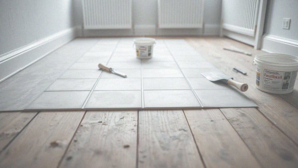 Jak zapewnić stabilność płytek ceramicznych na drewnianym podłodze?