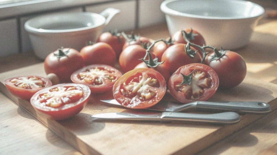 Jak należy przygotować pomidory do pulpy pomidorowej?