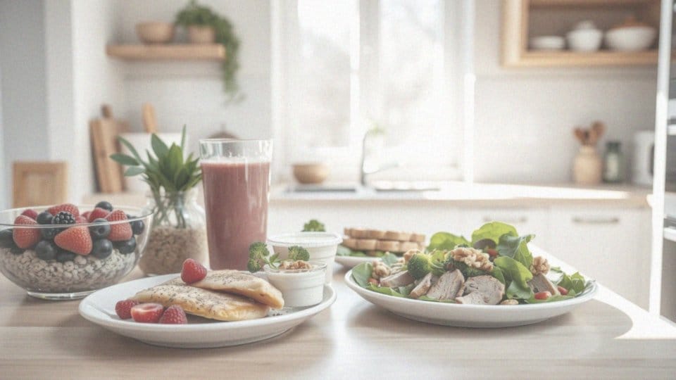 Jakie posiłki proponuje darmowy jadłospis odchudzający 1800 kcal?