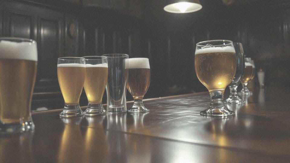 Jakie rodzaje szkła są najlepsze do serwowania piwa z beczki?