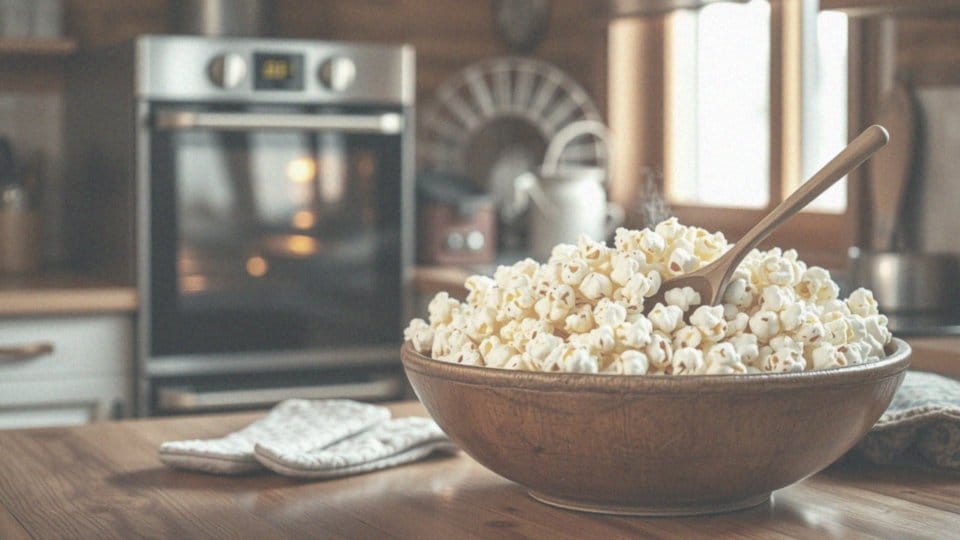 Jak podawać popcorn prosto z piekarnika?