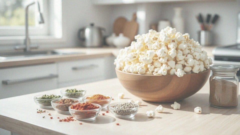 Jakie dodatki można wykorzystać do przyprawienia popcornu?