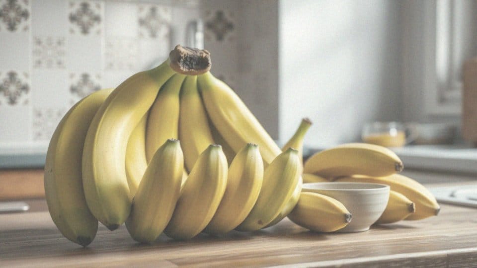 Jakie są różnice między dojrzałymi a niedojrzałymi bananami?