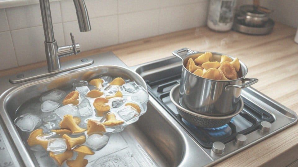 Jak blanszować kanie przed mrożeniem?