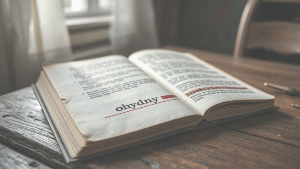 Co oznacza 'ochydny'?