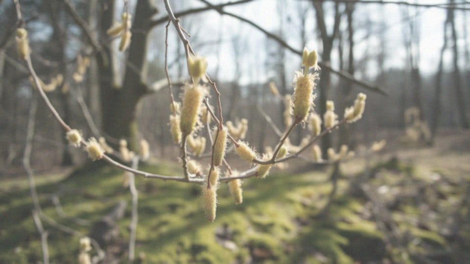 Jakie warunki atmosferyczne mają wpływ na kwitnienie leszczyny?