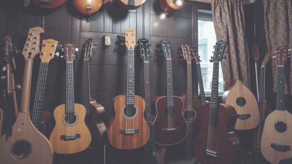 Jakie są przykłady instrumentów strunowych szarpanych?