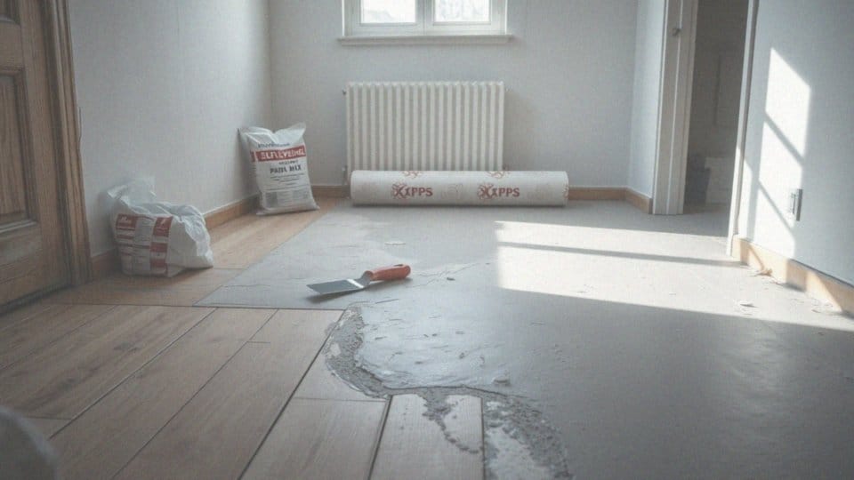 Jakie techniki wyrównywania podłogi można zastosować?