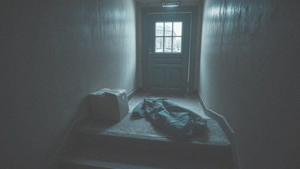 Bezdomny na klatce – jak reagować i zadbać o bezpieczeństwo mieszkańców?