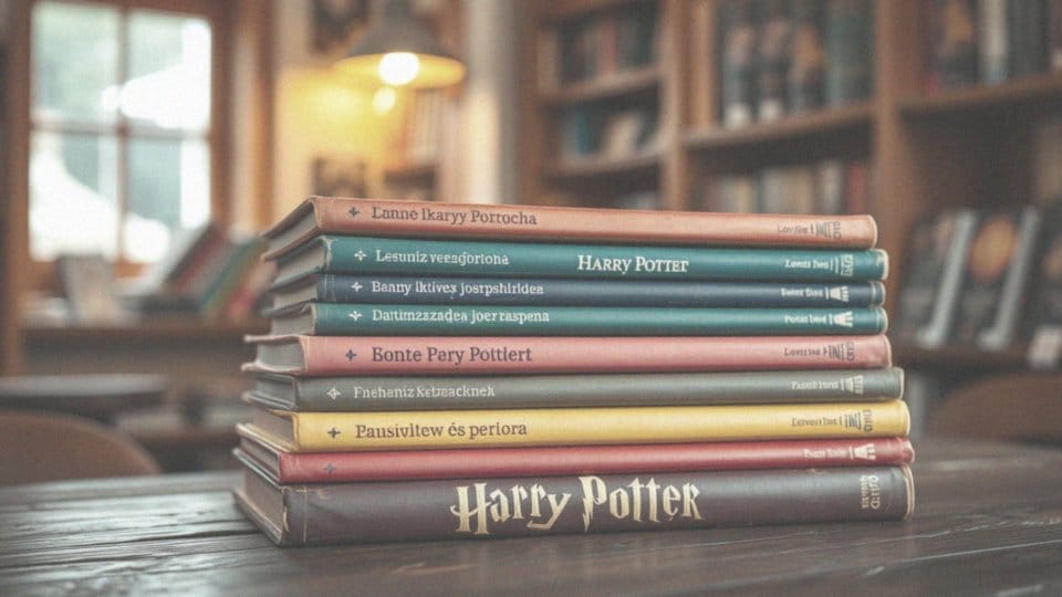 Harry Potter książki 1-8 – odkryj magię całej serii!