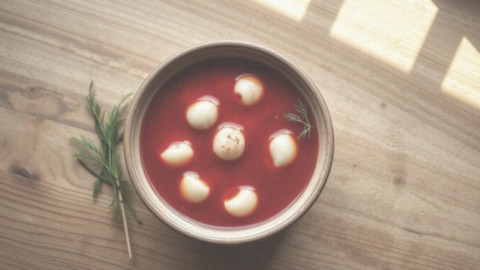 Ile kalorii ma barszcz czerwony z uszkami? Sprawdź wartości odżywcze