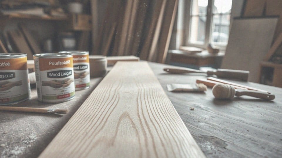 Ile schnie lakier do drewna? Czas schnięcia i wpływ czynników