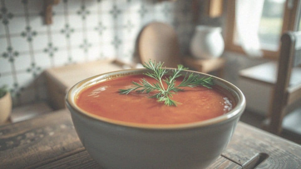 Ile zupa pomidorowa ma kalorii? Przewodnik po kaloryczności