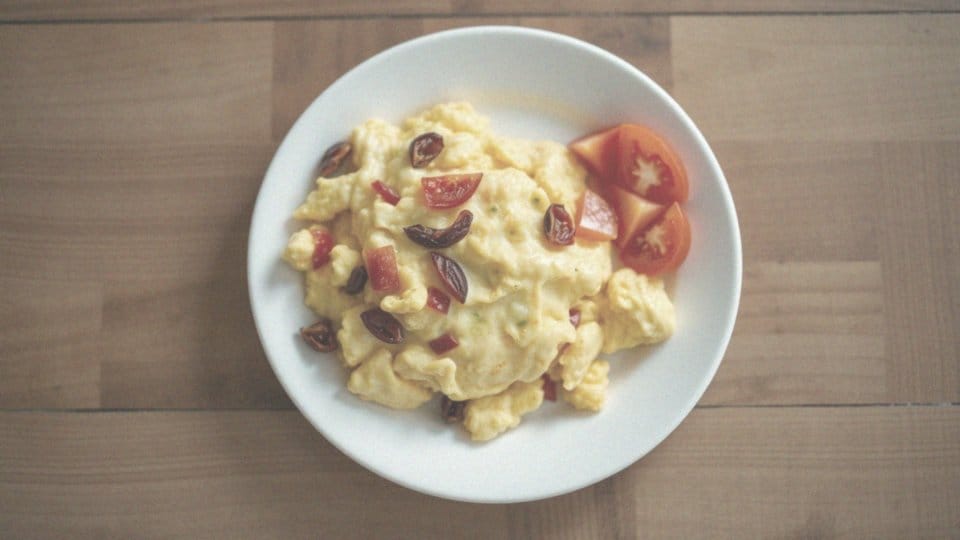 Jajecznica dla cukrzyka – przepis na zdrowe śniadanie