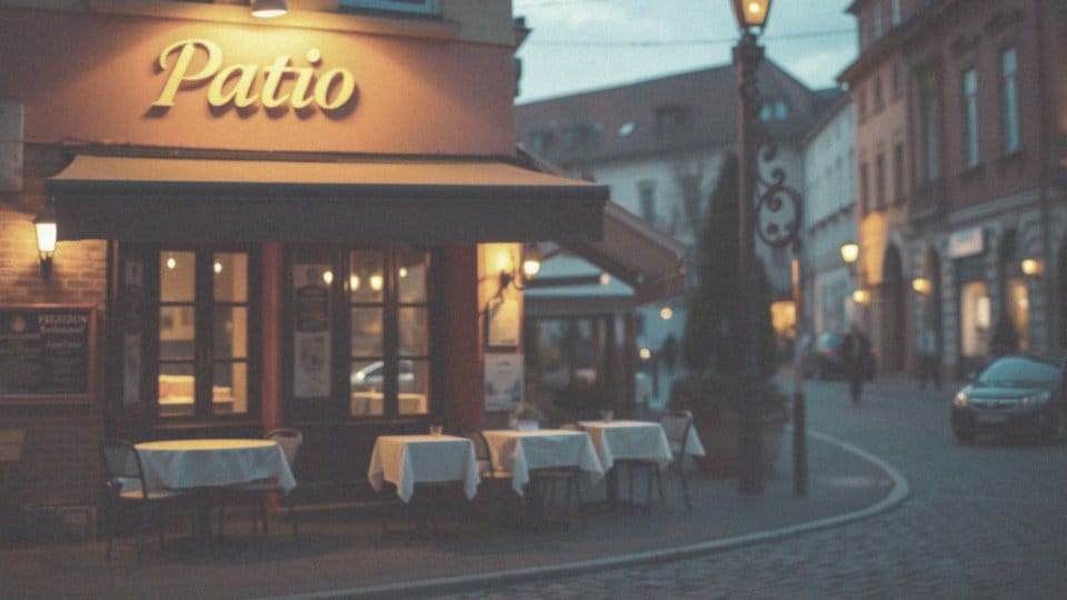 Najlepsza restauracja w Rzeszowie – odkryj restaurację Patio