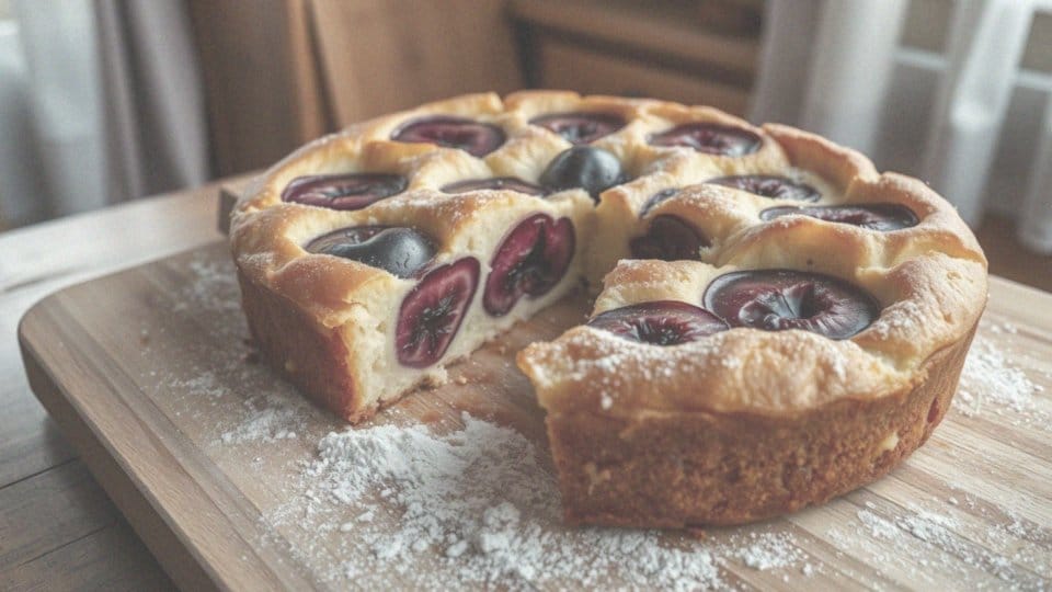 Najszybszy placek ze śliwkami – łatwy i pyszny przepis