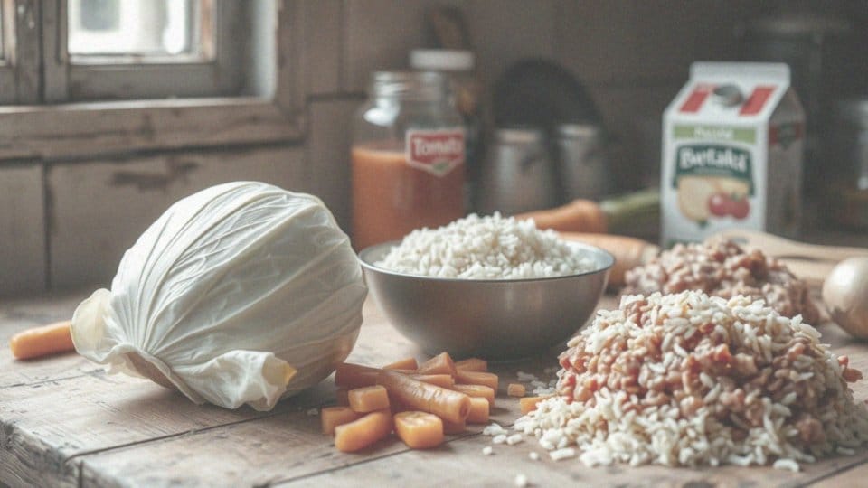 Przepis na gołąbki na 1 kg mięsa – krok po kroku