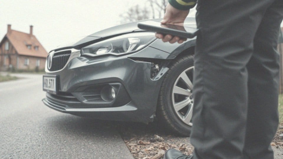 Zatrzymany dowód rejestracyjny po kolizji – co musisz wiedzieć?